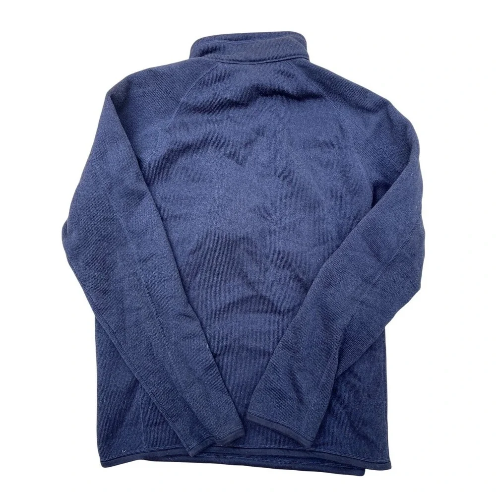 Patagonia Mens Better Sweater 1/4 Zip Fleece Jacket Black Size M